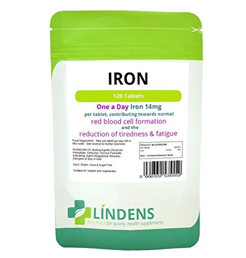 Iron 14mg 1 A Day 2-Pack 200 Tablets Iron Ferrous Fumarate Quality Supplement Iron 14mg 1 A Day 2-Pack 200 Tablets Iron Ferrous Fumarate Quality Supplement