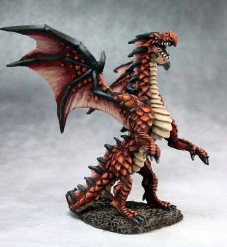 Fire Dragon Hatchling 03664 Unpainted Dark Heaven Legends Reaper Miniatures?D and D? ^Gfbhre-h4 8rdsf-tg1306290