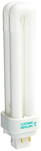 Eiko QT18-41-4P 18W Quad-Tube 4100K G24q2 4 Pin Base Fluorescent Halogen Bulbs