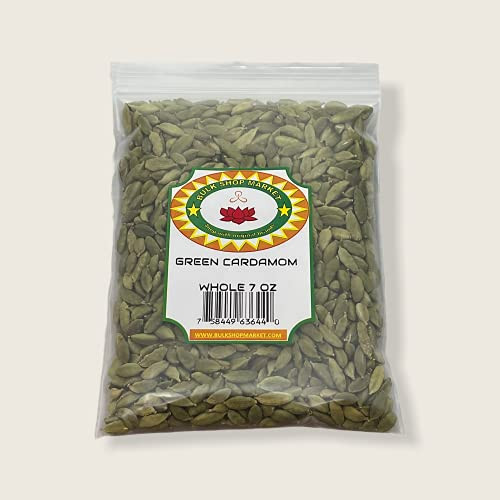 GREEN CARDAMOM WHOLE 7 OZ -200 GM- SPICE BY BULKSHOPMARKET