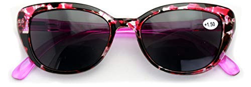 Women's Bifocals Reading Sunglasses Reader Glasses Vintage Outdoor Cateye Leopard Marble -Pink 2.25- Women's Bifocals Reading Sunglasses Reader Glasses Vintage Outdoor Cateye Leopard Marble -Pink 2.25-