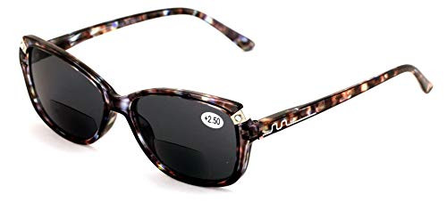 Women's Bifocals Reading Sunglasses Reader Glasses Vintage Outdoor Cateye Mosaic -Calico 2.00- Women's Bifocals Reading Sunglasses Reader Glasses Vintage Outdoor Cateye Mosaic -Calico 2.00-