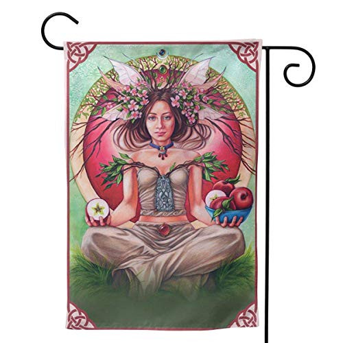 POUDBDH Lughnasadh Litha Goddess Fruit Seasonal Family Double Sided Garden Flag Outdoor Funny Decorative Flags for Garden Yard Lawn Decor Gift 12 X 18 Inch POUDBDH Lughnasadh Litha Goddess Fruit Seasonal Family Double Sided Garden Flag Outdoor Funny Decorative Flags for Garden Yard Lawn Decor Gift 12 X 18 Inch