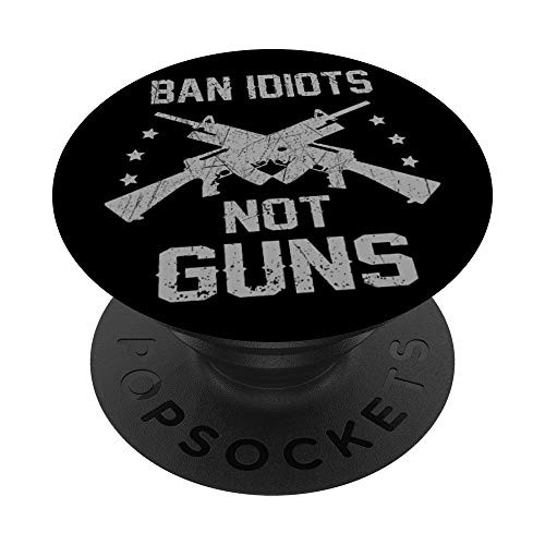 2nd Amendment Pro-Gun AR15 Men Women Gift PopSockets PopGrip- Swappable Grip for Phones  and  Tablets