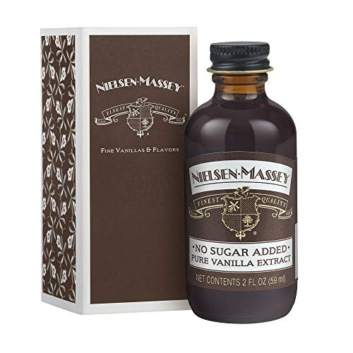 Nielsen-Massey No Sugar Added Pure Vanilla Extract with Gift Box 2 ounces Nielsen-Massey No Sugar Added Pure Vanilla Extract with Gift Box 2 ounces