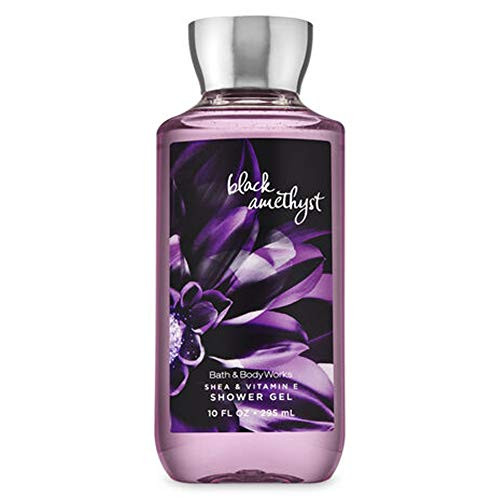 Bath  and  Body Works Black Amethyst Shower Gel with Shea and Vitamin E 10 fl oz - 295 mL