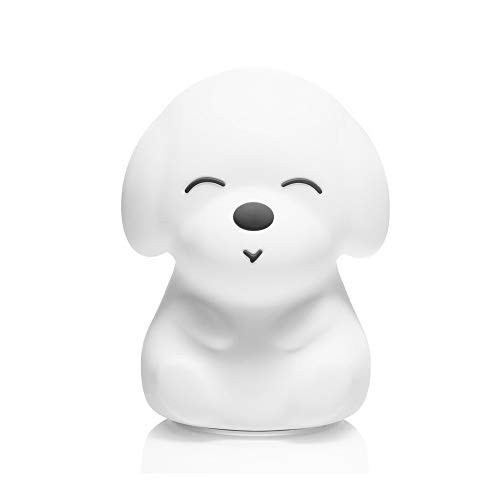 Mubarek Night Light Kid, Nightlights for Children, Toddler Lamp, Night Light for Kids/Girls/Baby, Cute Nursery Night lamp, Soft Silicone Dog Animal Baby Night Light, Birthday Gifts, Gifts for Girls Mubarek Night Light Kid, Nightlights for Children, Toddler Lamp, Night Light for Kids/Girls/Baby, Cute Nursery Night lamp, Soft Silicone Dog Animal Baby Night Light, Birthday Gifts, Gifts for Girls