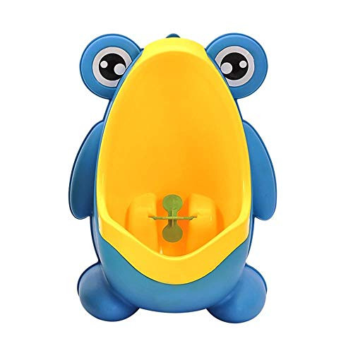 Kanzd Cute Frog Potty Training Urinal Potty Training Urinal with Funny Aiming Target Urinals for Toddler Boy -B-