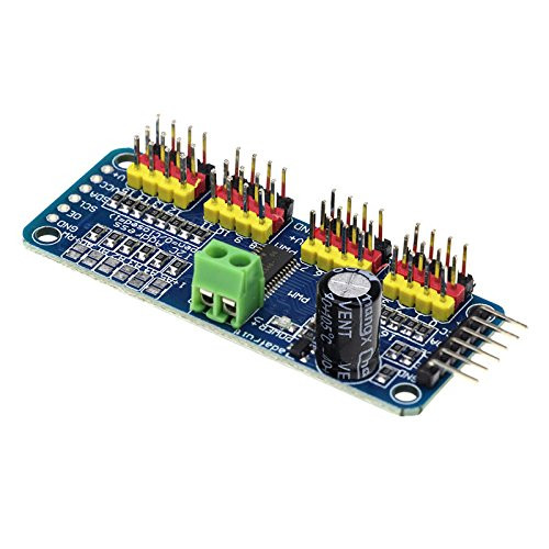 PCA9685 16-Channel 12-bit PWM Servo Driver for Arduino Raspberry Pi IIC Interface Servo Shield