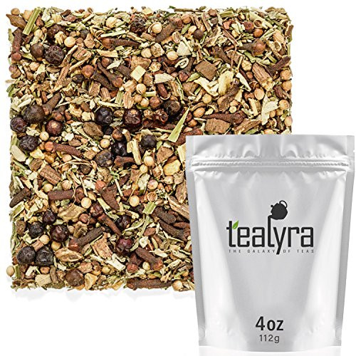 Tealyra - Blood Cleanser Tea - Wellness Detox - Health Tonic - Dandelion - Ginger - Loose Leaf Herbal Tea - Natural Cleanse - Diuretic Tea - Caffeine-Free - 112g -4-ounce- Tealyra - Blood Cleanser Tea - Wellness Detox - Health Tonic - Dandelion - Ginger - Loose Leaf Herbal Tea - Natural Cleanse - Diuretic Tea - Caffeine-Free - 112g -4-ounce-