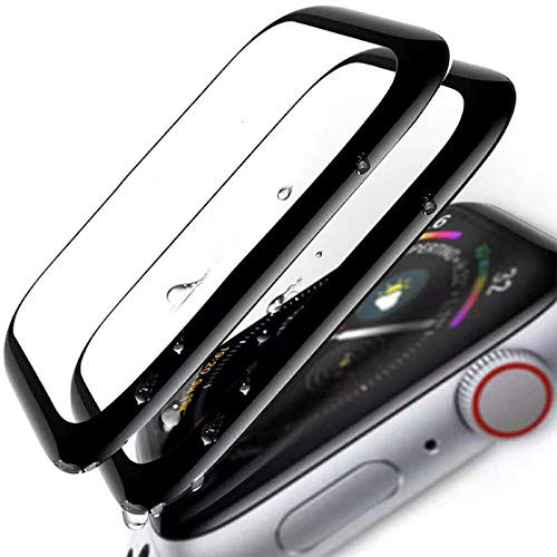 for Apple Watch Screen Protector 42mm Series 1-2-3 -2 - Pack- Series 3 Screen Protector Anti-Scratch Resistant Full Coverage Bubble-Free Screen Film Compatible Apple iWatch 42mm