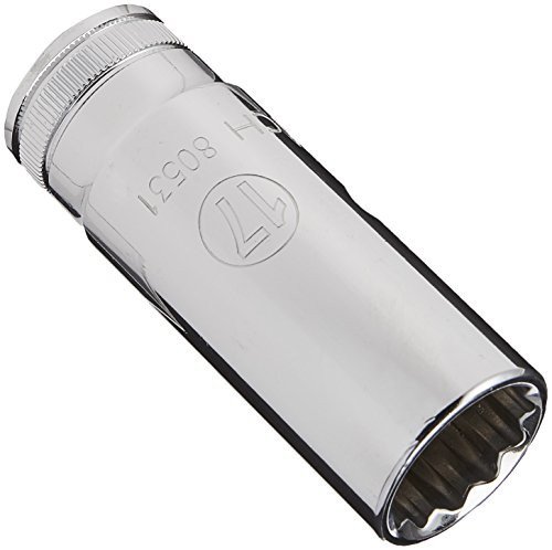 GEARWRENCH 3-8" Drive 12 Point Deep Metric Socket 17mm - 80531