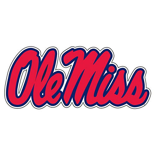 Craftique Mississippi Magnet -OLE Miss Magnet -3"6"12"18"- 6 in-