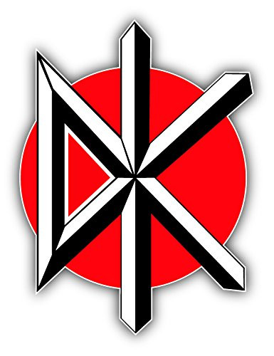 valstick Dead Kennedys Car Bumper Sticker Decal 14" X 10.5"