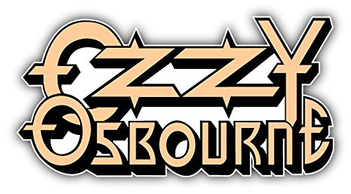 valstick Ozzy Osbourne Logo Car Bumper Sticker Decal 14" X 7"