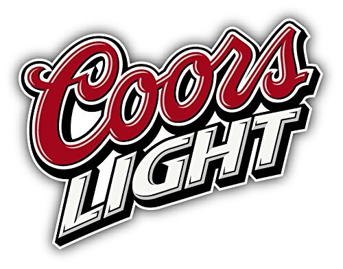 valstick Coors Light Beer Logo Car Bumper Sticker Decal 14" X 10.5" valstick Coors Light Beer Logo Car Bumper Sticker Decal 14" X 10.5"