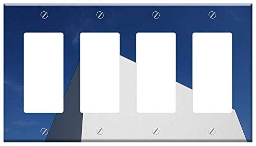 Switch Plate 4 Gang Rocker-GFCI - Hipster Architecture S o Paulo Modern Architecture