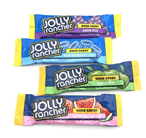 Jolly Rancher Stix Hard Candy Original Flavors - 2 Pound Pack
