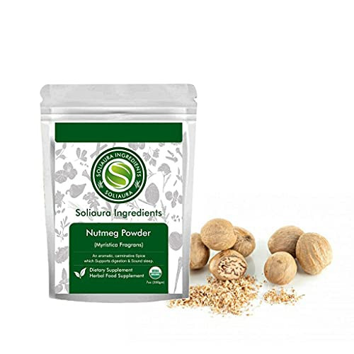 Homemade Indian Cuisine Spices Nutmeg Powder Myristica Fragrans 7 Oz 200 gm Soliaura Ingredients Organically Grown Homemade Indian Cuisine Spices Nutmeg Powder Myristica Fragrans 7 Oz 200 gm Soliaura Ingredients Organically Grown