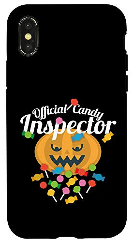 iPhone X-XS Official Candy Inspector Halloween Pumpkin Jack O Lantern Case