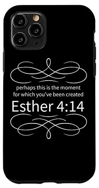 iPhone 11 Pro Esther 4-14 Bible Verse Christianity Christian Jesus Christ Case iPhone 11 Pro Esther 4-14 Bible Verse Christianity Christian Jesus Christ Case