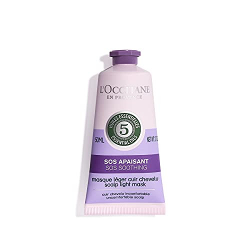 L'Occitane Scalp Light Mask SOS Soothing Hair Treatment for Dry Scalp 1.7 oz.
