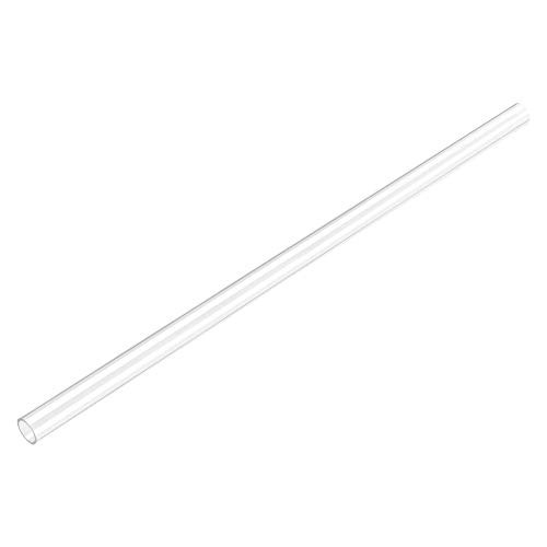 uxcell Clear Rigid Tubing 8mm-5-16''- ID x 10mm-25-64''- OD x 1Ft Length Round Plastic Polycarbonate Tube