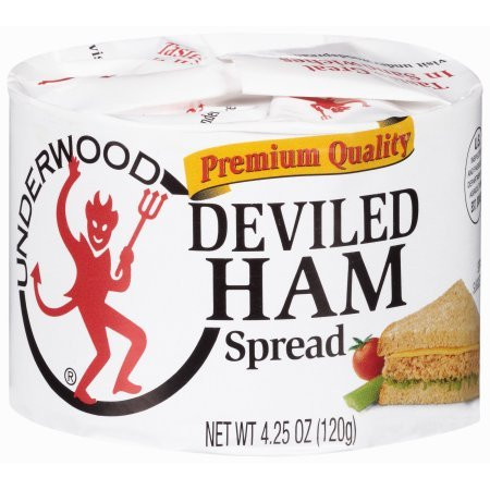 Underwood Deviled Ham Spread 4.25 Ounce -Pack of 3-