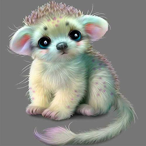 5D Diamond Painting feilin Full Drill Diamond Art kit Embroidery Painting Cross Stitch Diamond Mosaic Set DIY Art Craft Home Decor Animal 30X30cm B