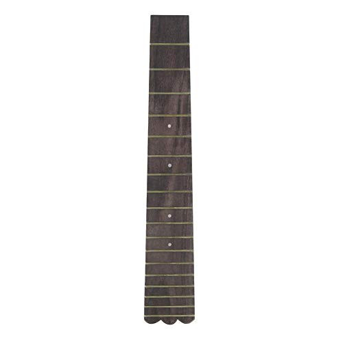 Diydeg 18 Frets Fretboard Ukulele Fingerboard 26 Inch Ukulele Fingerboard Rosewood Wood Fretboard Simple Installation for Home Guitarists 26 Inch Ukulele