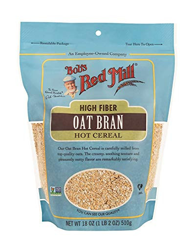 Bob's Red Mill Cereal Oat Bran 18-Ounce -Pack of 2-