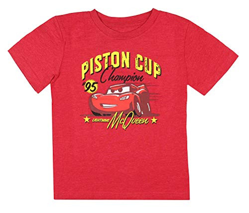 DisneyToddler Boy's Lightning McQueen Piston Cup Champion Racing T-Shirt 2T DisneyToddler Boy's Lightning McQueen Piston Cup Champion Racing T-Shirt 2T