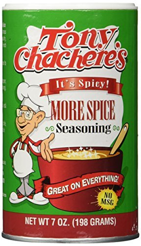 Tony Chachere's More Spice Seasoning -Single 7oz--set of 3