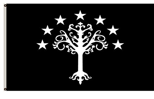 Fyon Gondors Flag from J. R. R. Tolkiens Middle-Earth Flag Banner 2x3ft