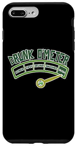 iPhone 7 Plus-8 Plus Drunk-O-Meter St. Patrick's Day Saint Irish Pats Sarcastic Case