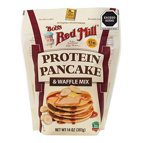 Bob's Red Mill Mill Protein Pancake and Waffle Mix 14-ounce -Pack of 1- Bob's Red Mill Mill Protein Pancake and Waffle Mix 14-ounce -Pack of 1-