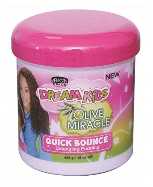 African Pride Dream Kids Quick Bounce Detangling Pudding 15 oz -Pack of 2- African Pride Dream Kids Quick Bounce Detangling Pudding 15 oz -Pack of 2-
