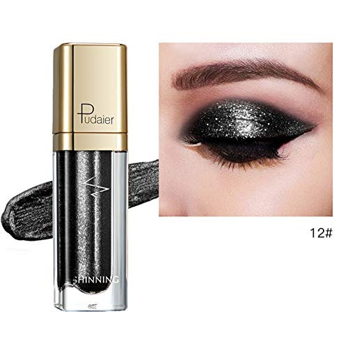 ROPALIA 18 color pearlescent eye shadow liquid Waterproof long eye shadow Female eye cosmetics