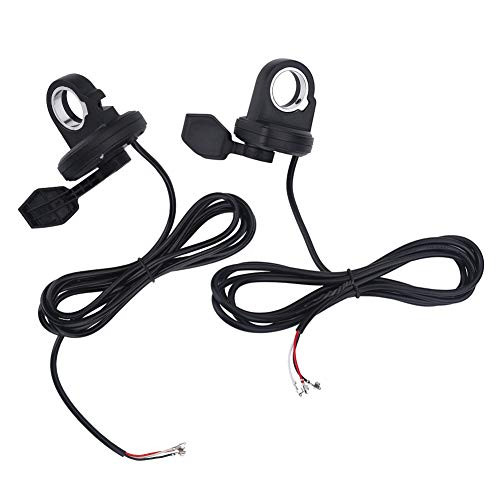 PUSOKEI Left-Right Hand Accelerator Thumb Throttle Finger Trigger Throttle Throttle Speed Control for Electric Bike Scooter E-Bike-Left Hand-