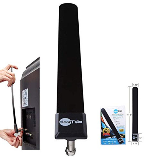 Empowline Clear TV Key Clear TV Digital Indoor Antenna HD TV Free TV Digital Receive Satellite TV Indoor Antenna Ditch Cable As Seen on TV - Full 1080p HD Empowline Clear TV Key Clear TV Digital Indoor Antenna HD TV Free TV Digital Receive Satellite TV Indoor Antenna Ditch Cable As Seen on TV - Full 1080p HD