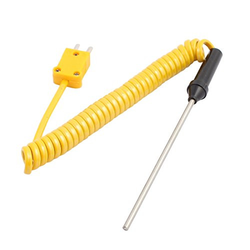 uxcell K Type -50 400C 93mm x 3mm Probe Thermocouple Temperature Measurement Sensor