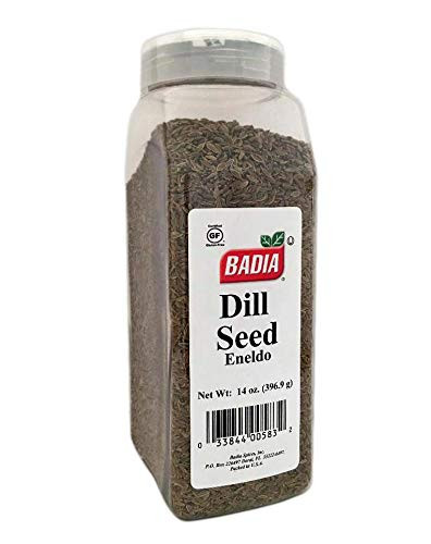14 oz Bottle Whole Dill Seeds Semillas de Eneldo enteras