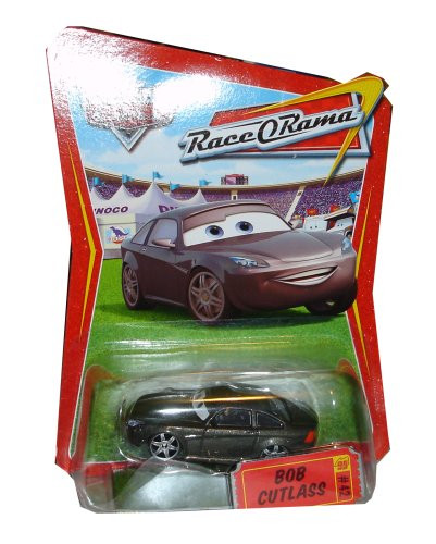 Disney Pixar Cars Race O Rama Bob Cutlass  42 Mattel 1-55 Scale