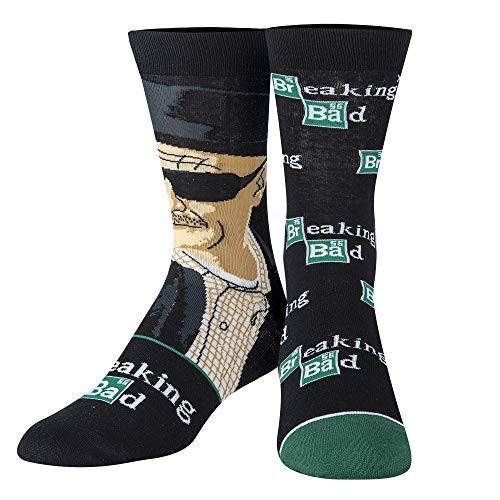 Odd Sox TV Breaking Bad Walter White Novelty Crew Socks Crazy Fun