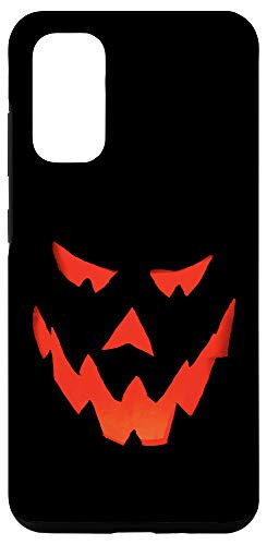 Galaxy S20 Evil Pumpkin Monster - Scary Jack-O-Lantern Face Halloween Case