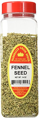 Marshalls Creek Spices X-Large Size Fennel Seed Whole 14 Ounces