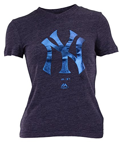 Outerstuff MLB Youth Girls Slider Tri-Blend Tee New York Yankees Small -7-8-