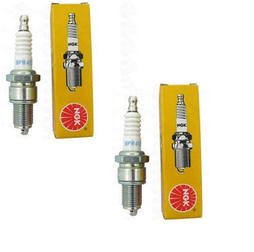 Lawn Mower Parts -2- NGK- BPR4ES Spark Plug Repl RN14YC Champion- Kawasaki Deere- 92070-2112 M805853