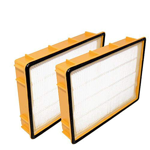 HQRP 2-Pack HEPA Filter H13 compatible with Eureka HF-2 HF2 61111 67802A fits Ultra Boss SmartVac 4870 4880 Series Upright Vacuum Cleaners HQRP 2-Pack HEPA Filter H13 compatible with Eureka HF-2 HF2 61111 67802A fits Ultra Boss SmartVac 4870 4880 Series Upright Vacuum Cleaners