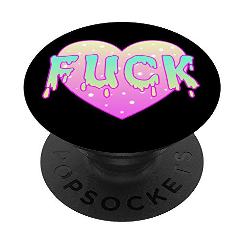 Fuck Heart Pastel Goth Kawaii Halloween PopSockets PopGrip- Swappable Grip for Phones and Tablets Fuck Heart Pastel Goth Kawaii Halloween PopSockets PopGrip- Swappable Grip for Phones and Tablets
